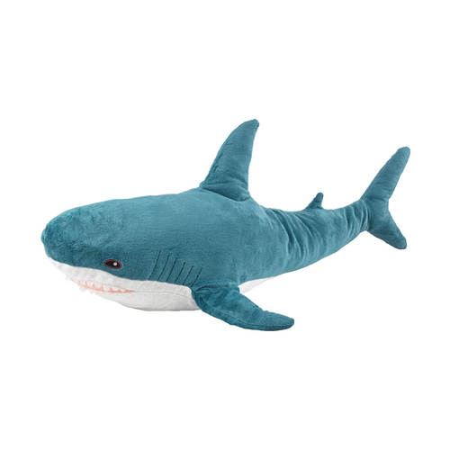 이케아 BLAHAJ 블로하이 상어 봉제인형 대형 100cm/애착인형/동물/바디필로우/샤크/장난감
